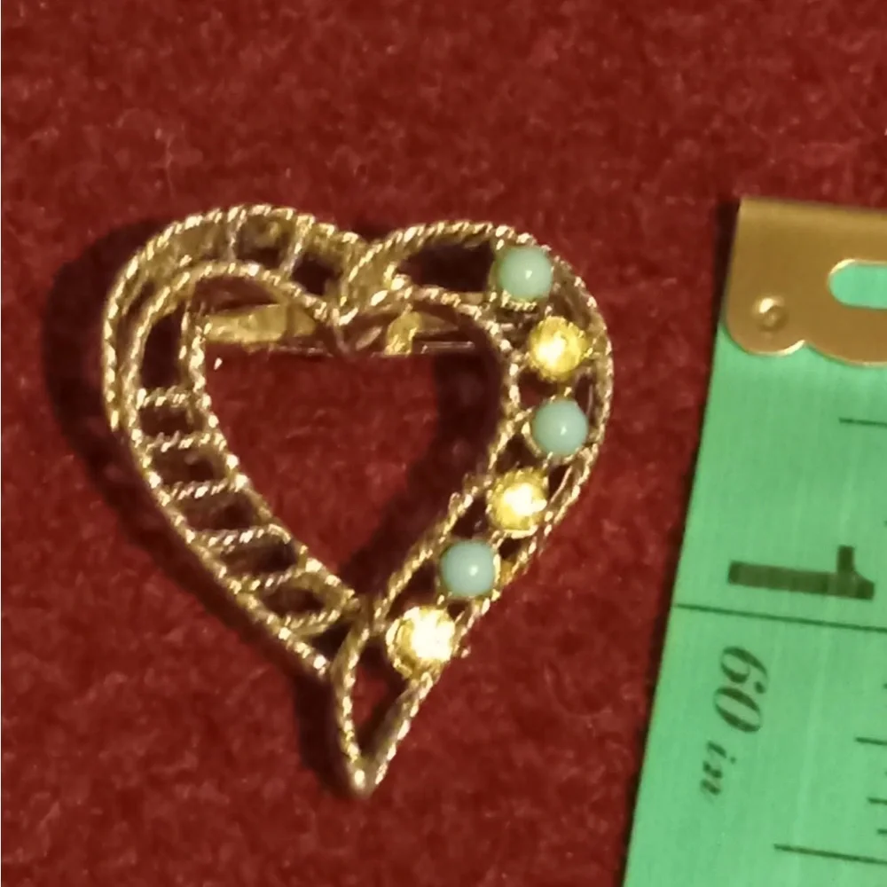 Heart-Shaped Brooch